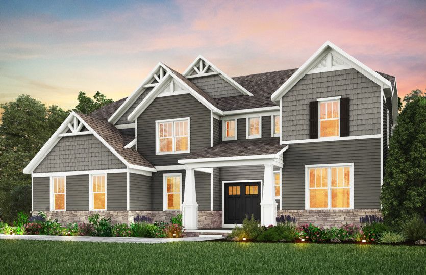 Rockwall Plan At The Estates At Legacy Isle In Avon Lake OH By Pulte Homes