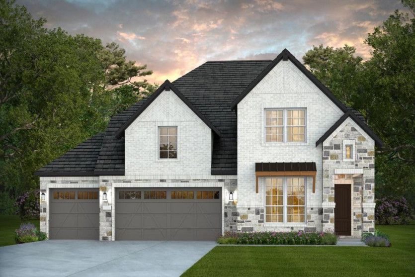 Garwood Plan At Saddleback At Santa Rita Ranch In Liberty Hill TX By