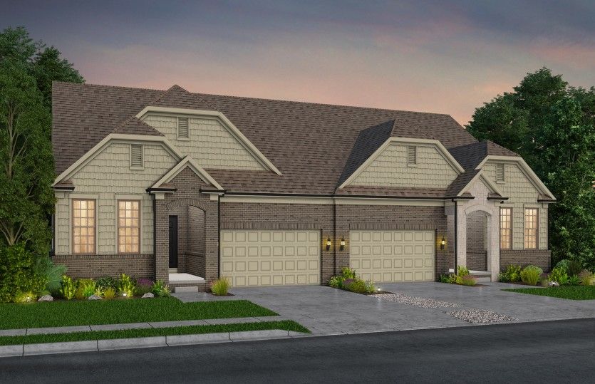 Abbeyville With Basement Plan At Inglewood Park West Villas In Ann