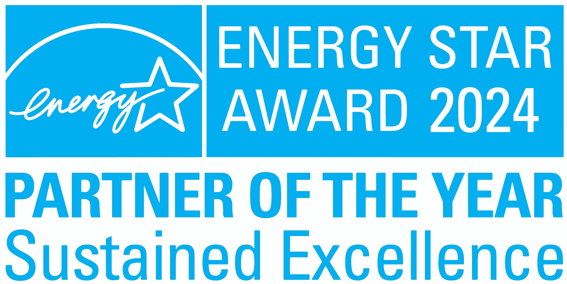 2024 ENERGY STAR® Partner of the Year – Sustained Excellence Award Winner (14 consecutive years)