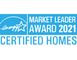 2021 Recipient of 25 ENERGY STAR Certified Homes Market Leader Awards