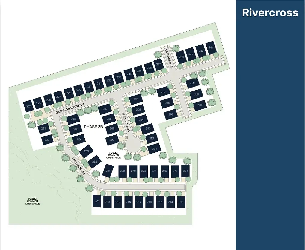 Rivercross community map