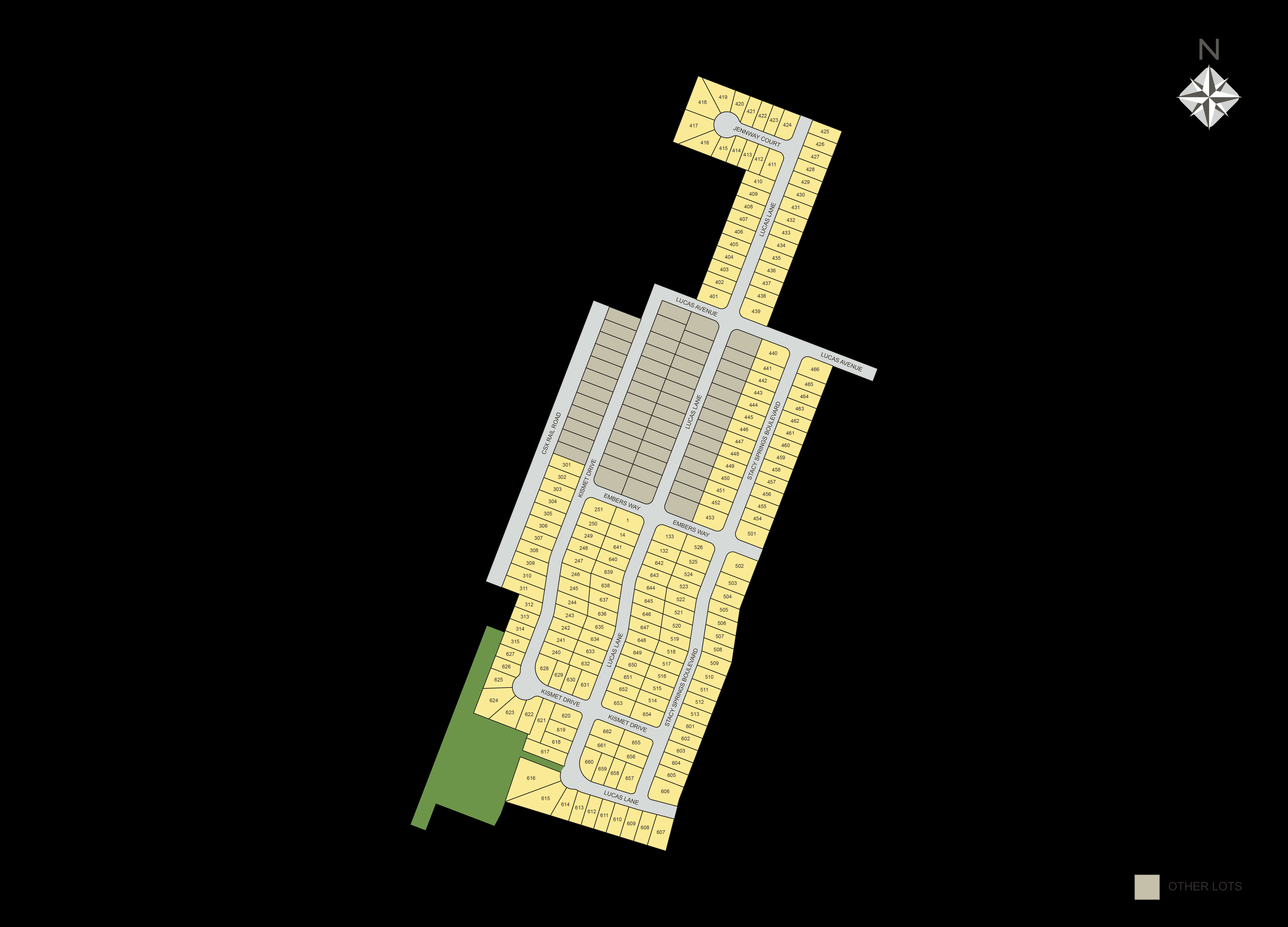 Stacy Springs community map
