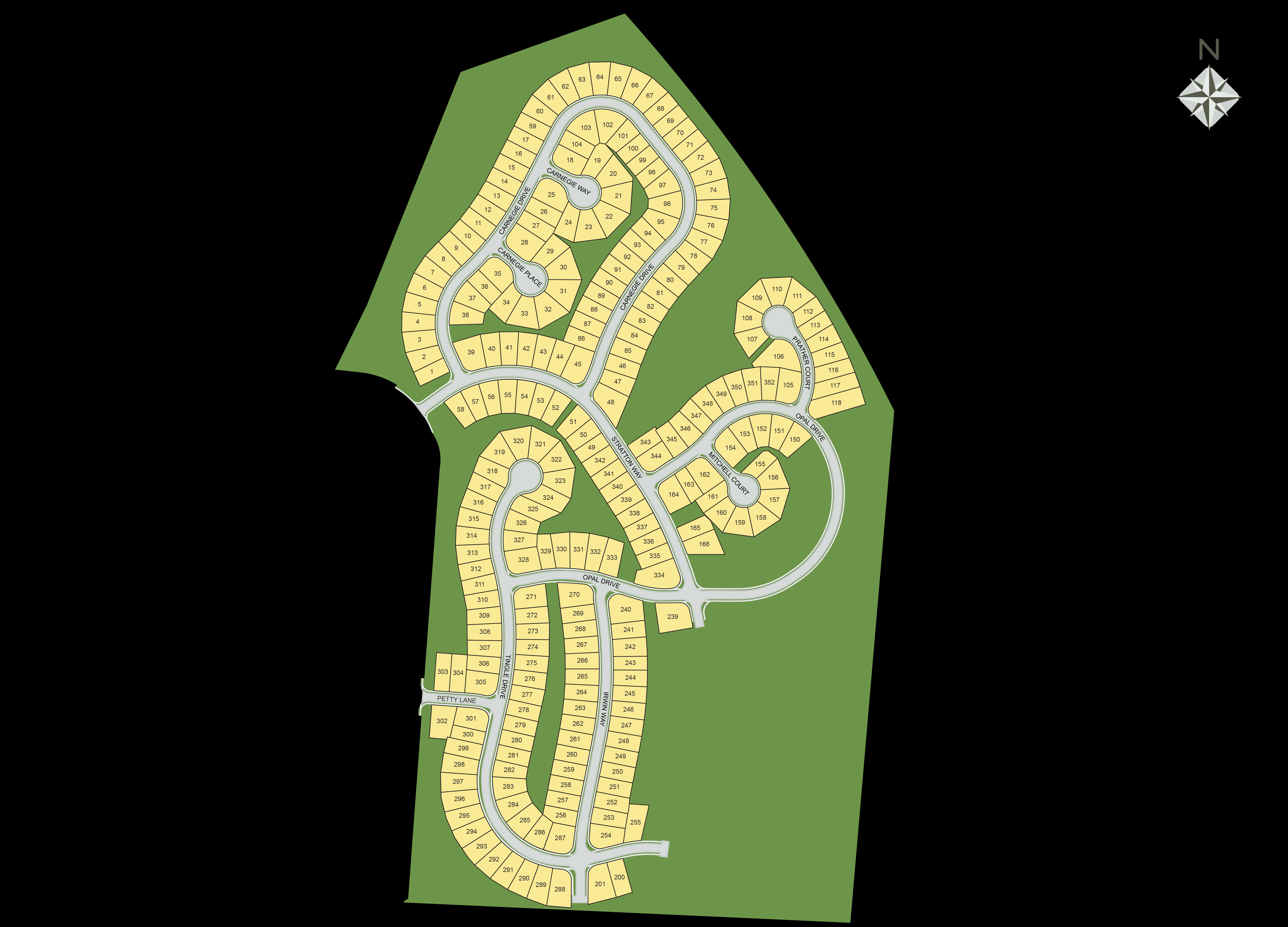 Old Heritage community map