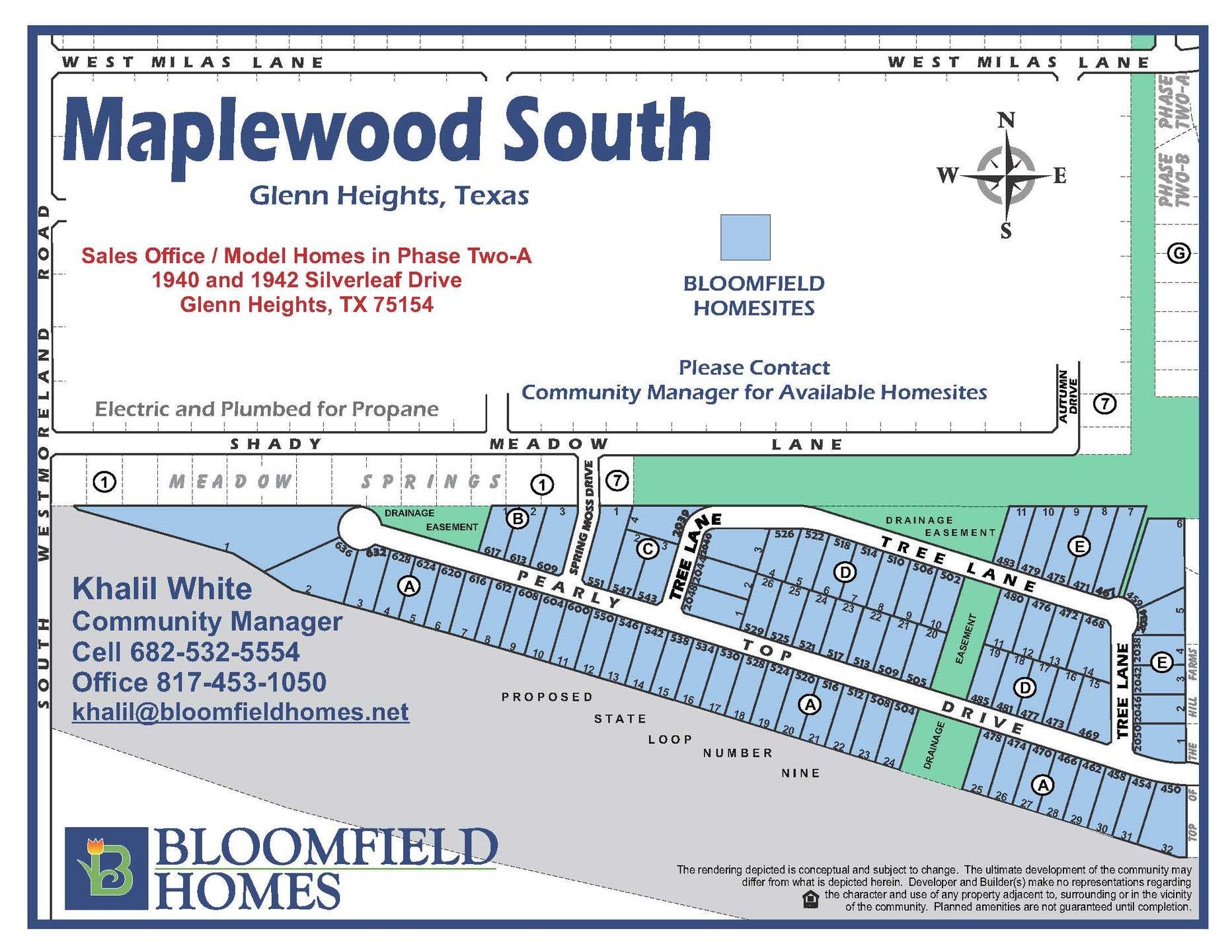 Maplewood community map