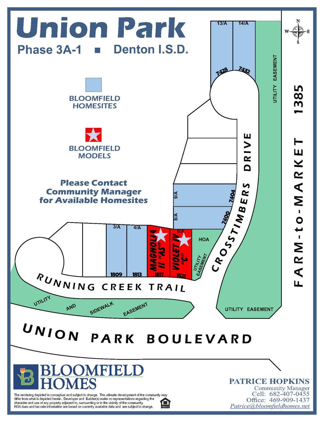 Union Park community map