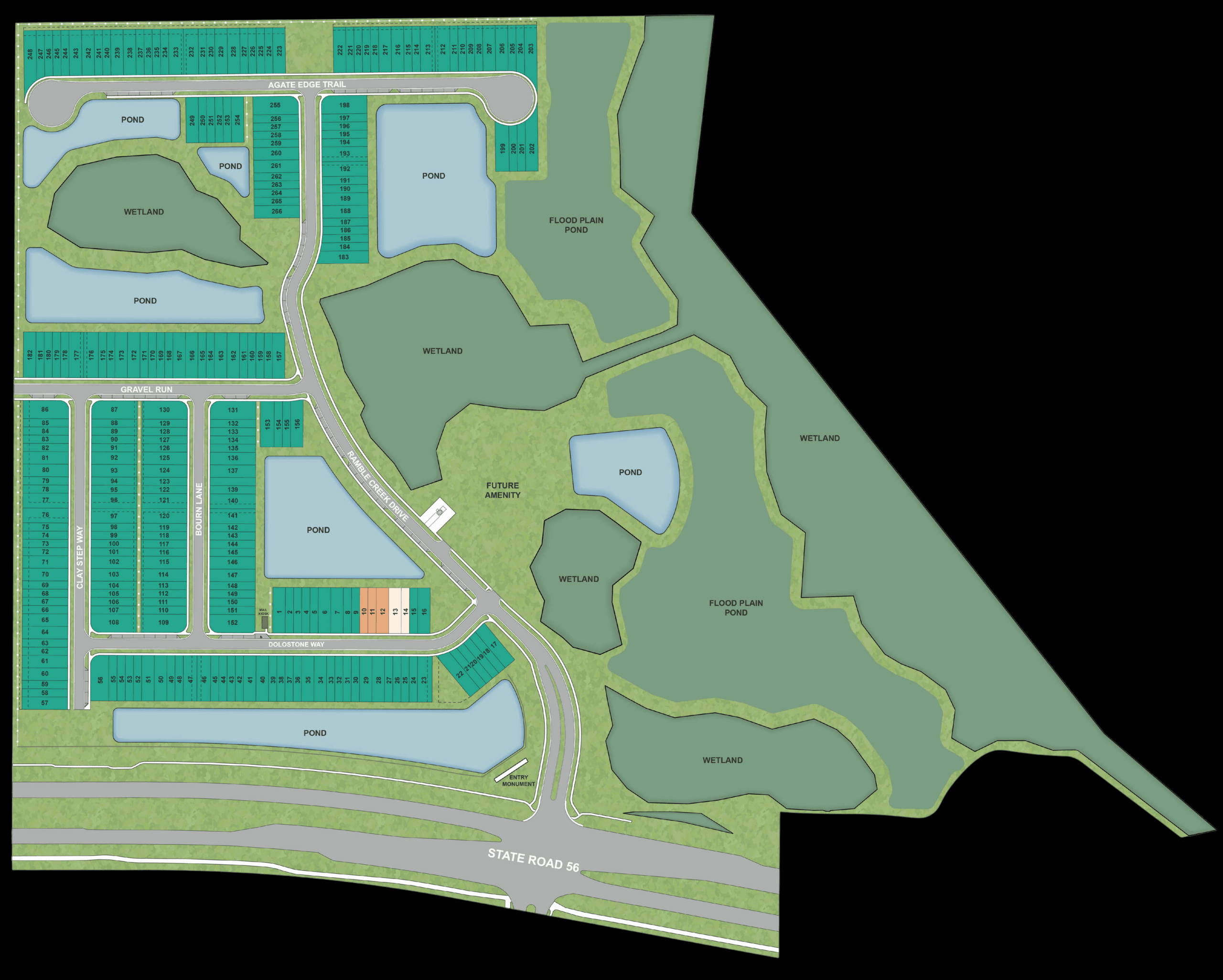River Haven community map