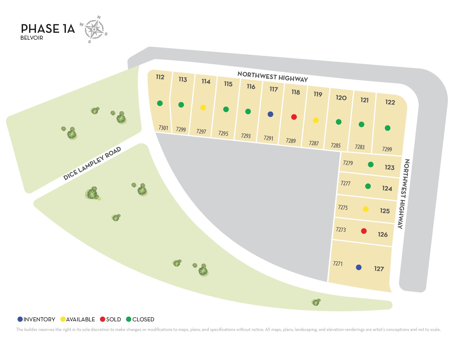 Belvoir community map