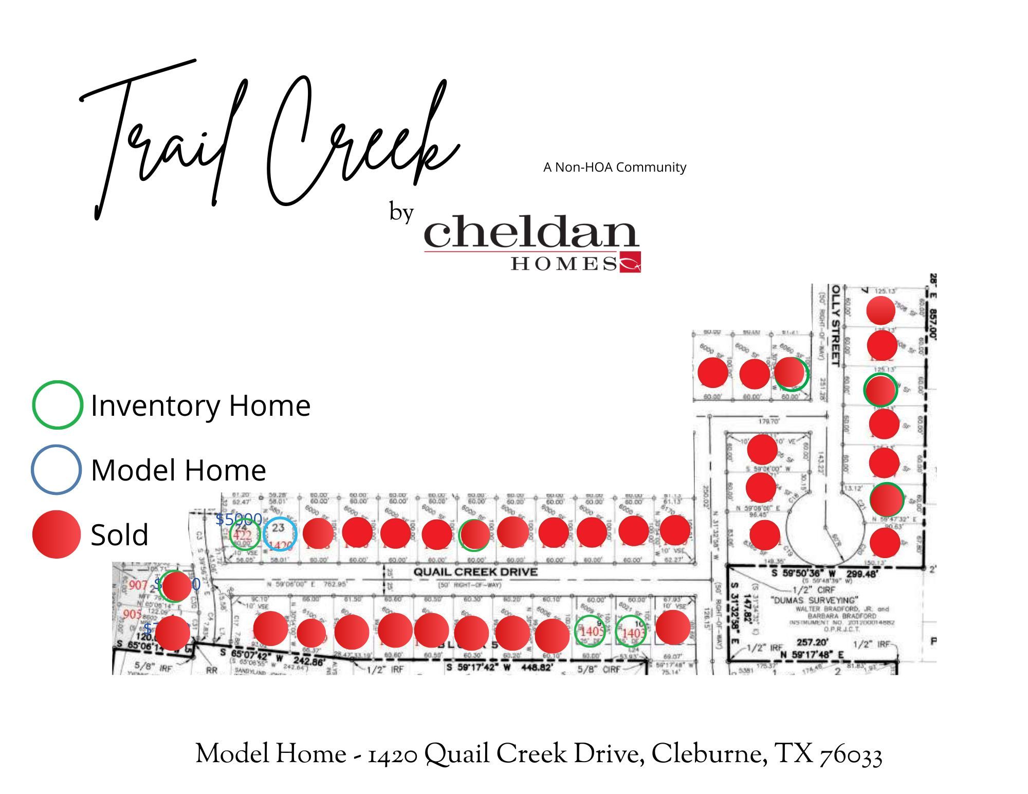 Trail Creek community map