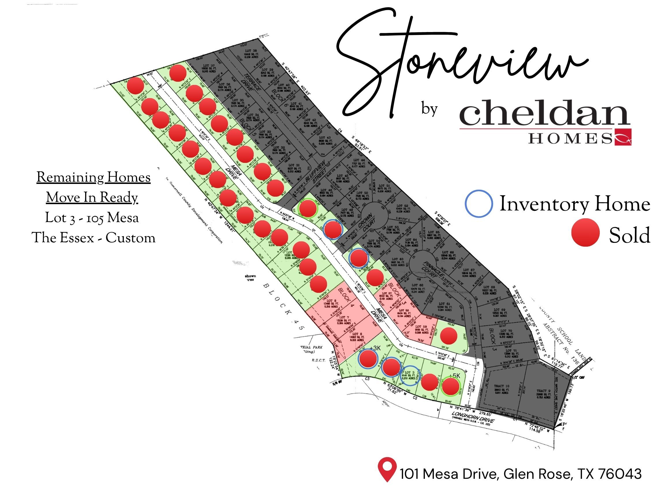 Stoneview community map