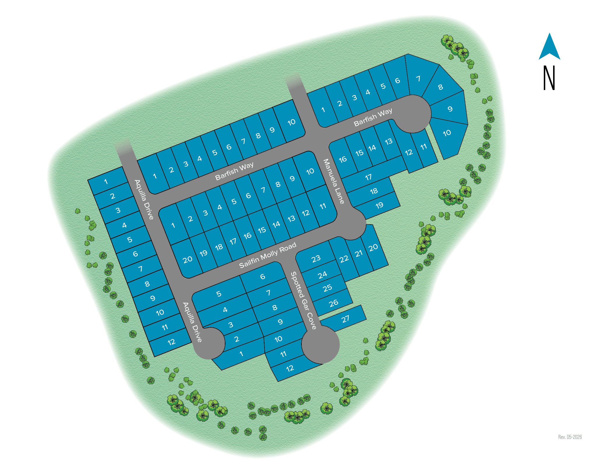 Devine Landing community map