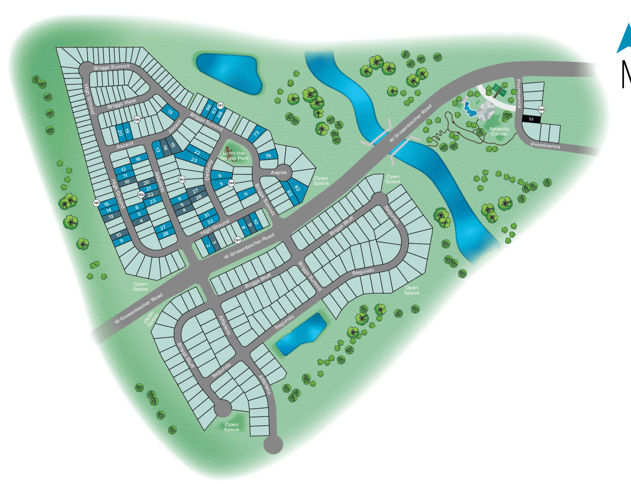 Prominence community map