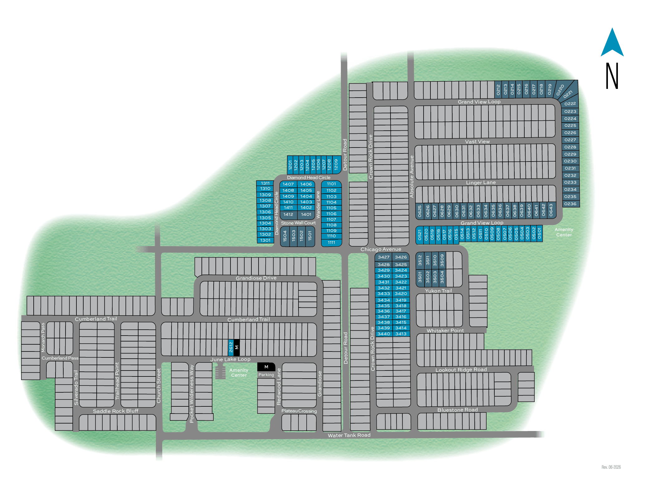 Hamilton Bluff community map