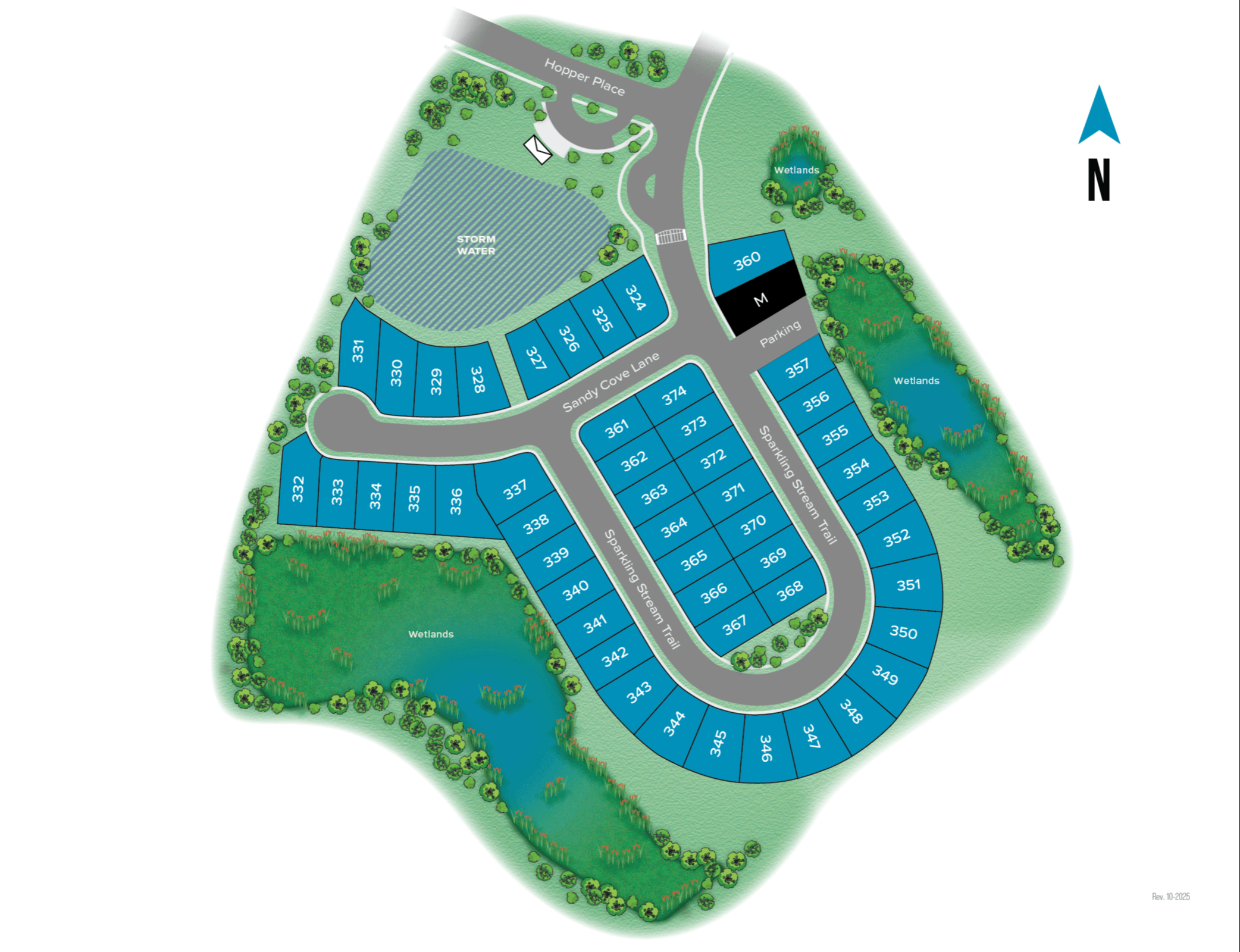 Haven at Diamond Springs community map