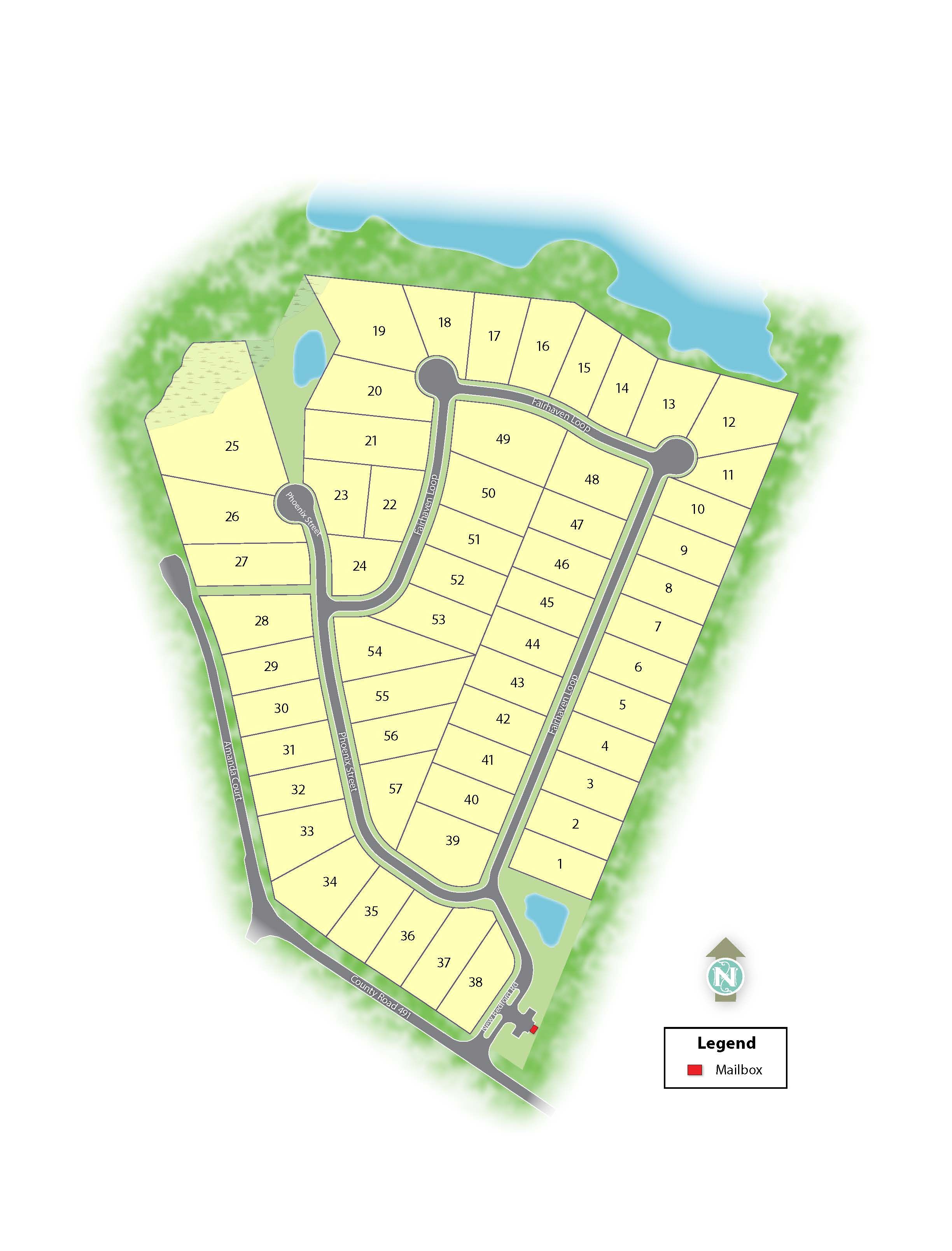 Fairhaven community map
