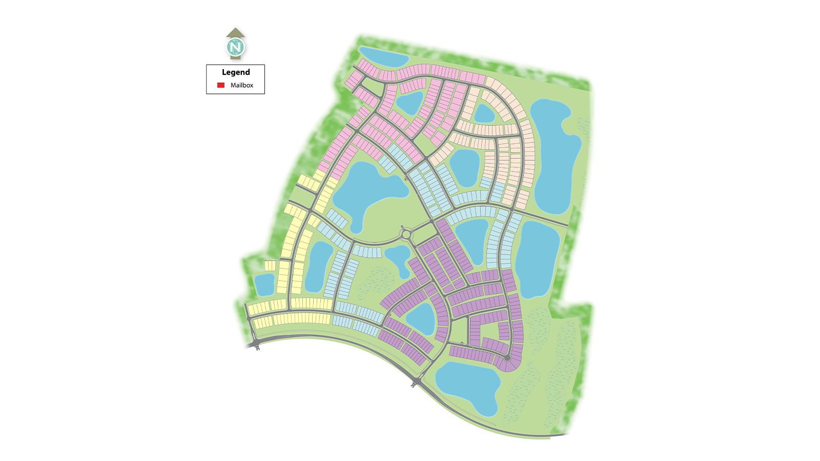The Sanctuary at East Argent community map