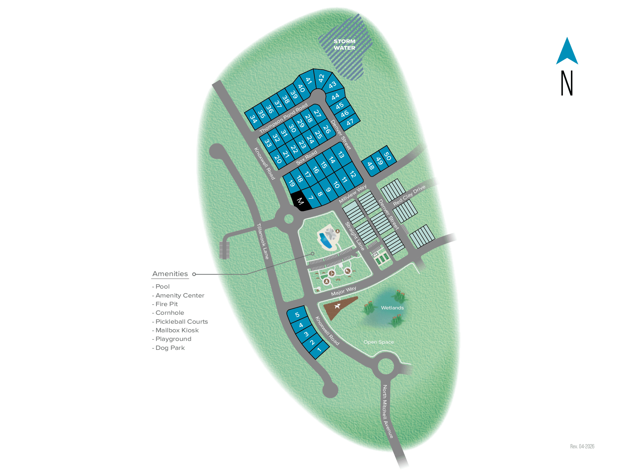 Mason Glenn community map