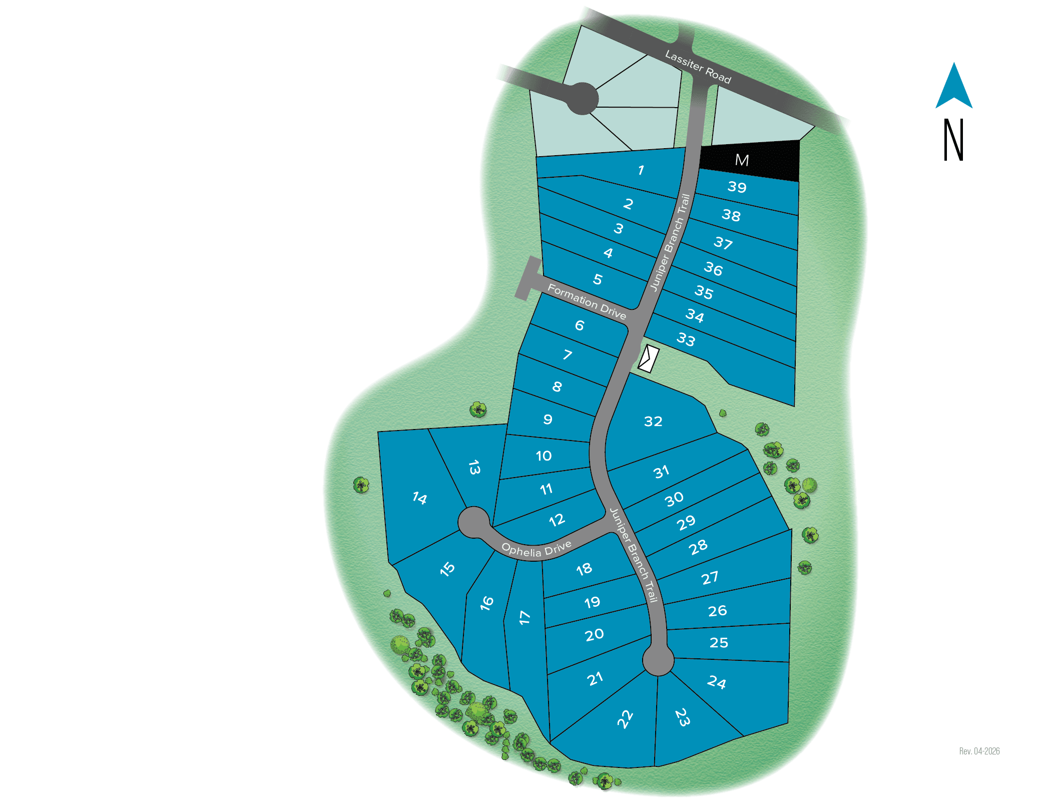 Jasper Landing community map