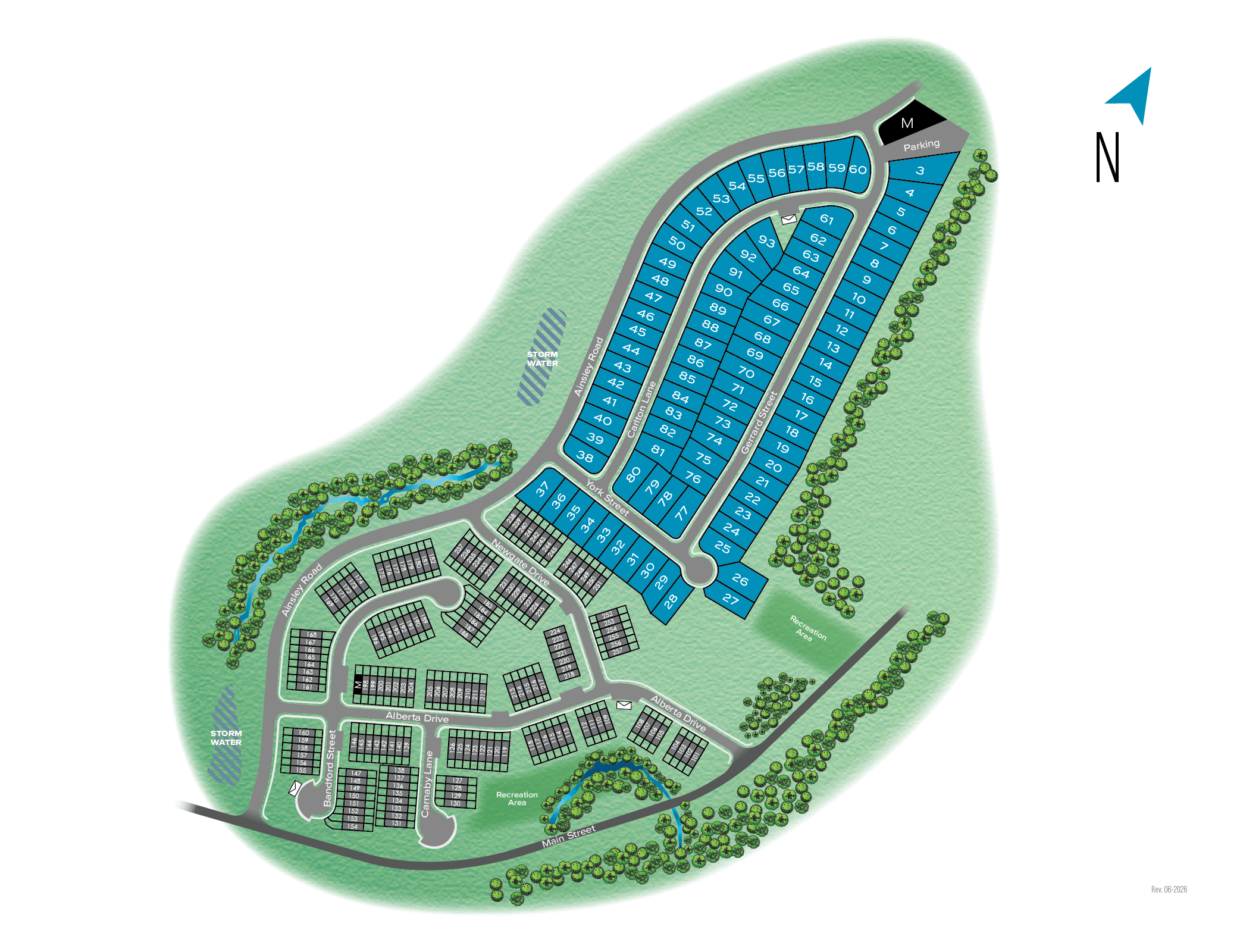 Essex Village community map