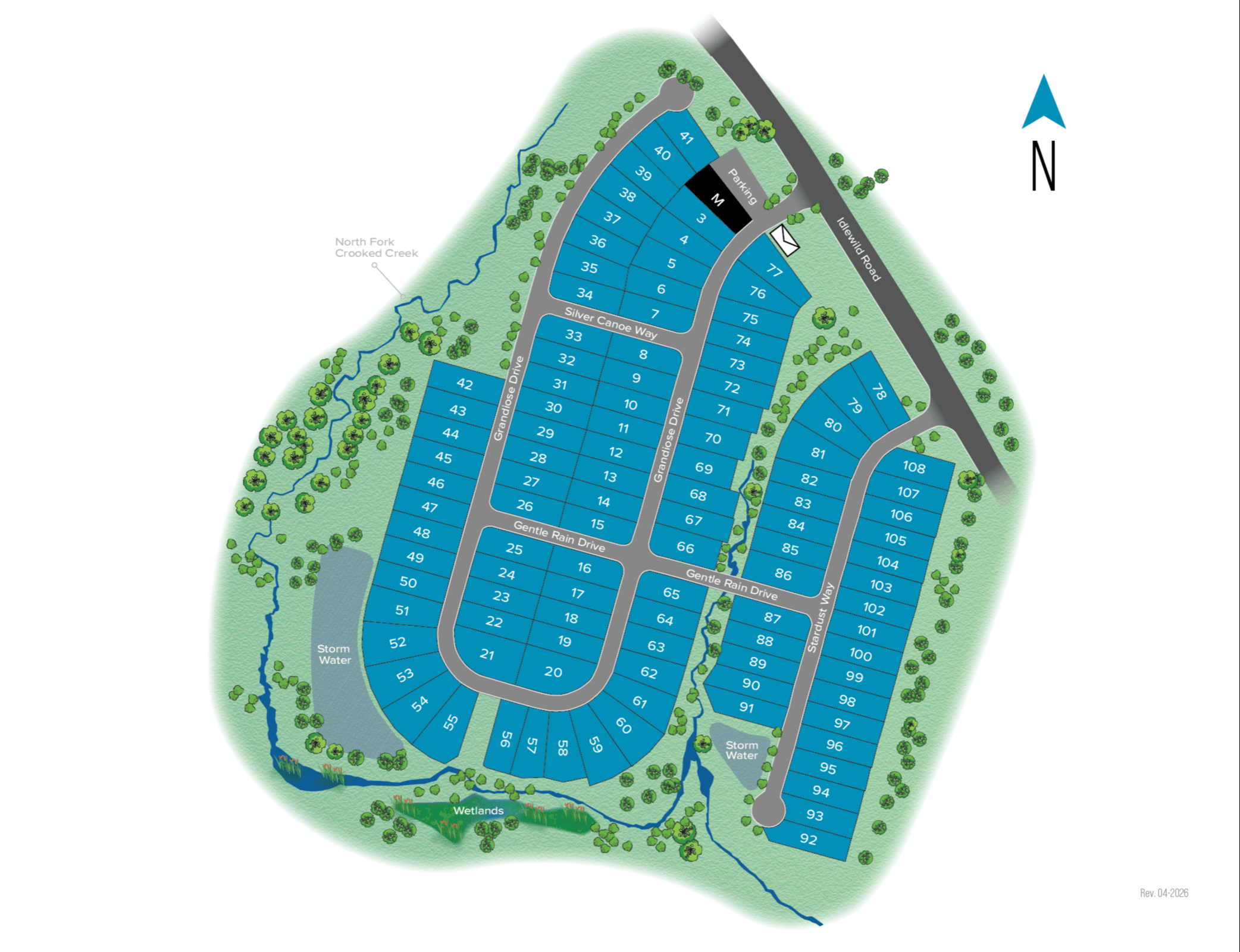 McBride community map