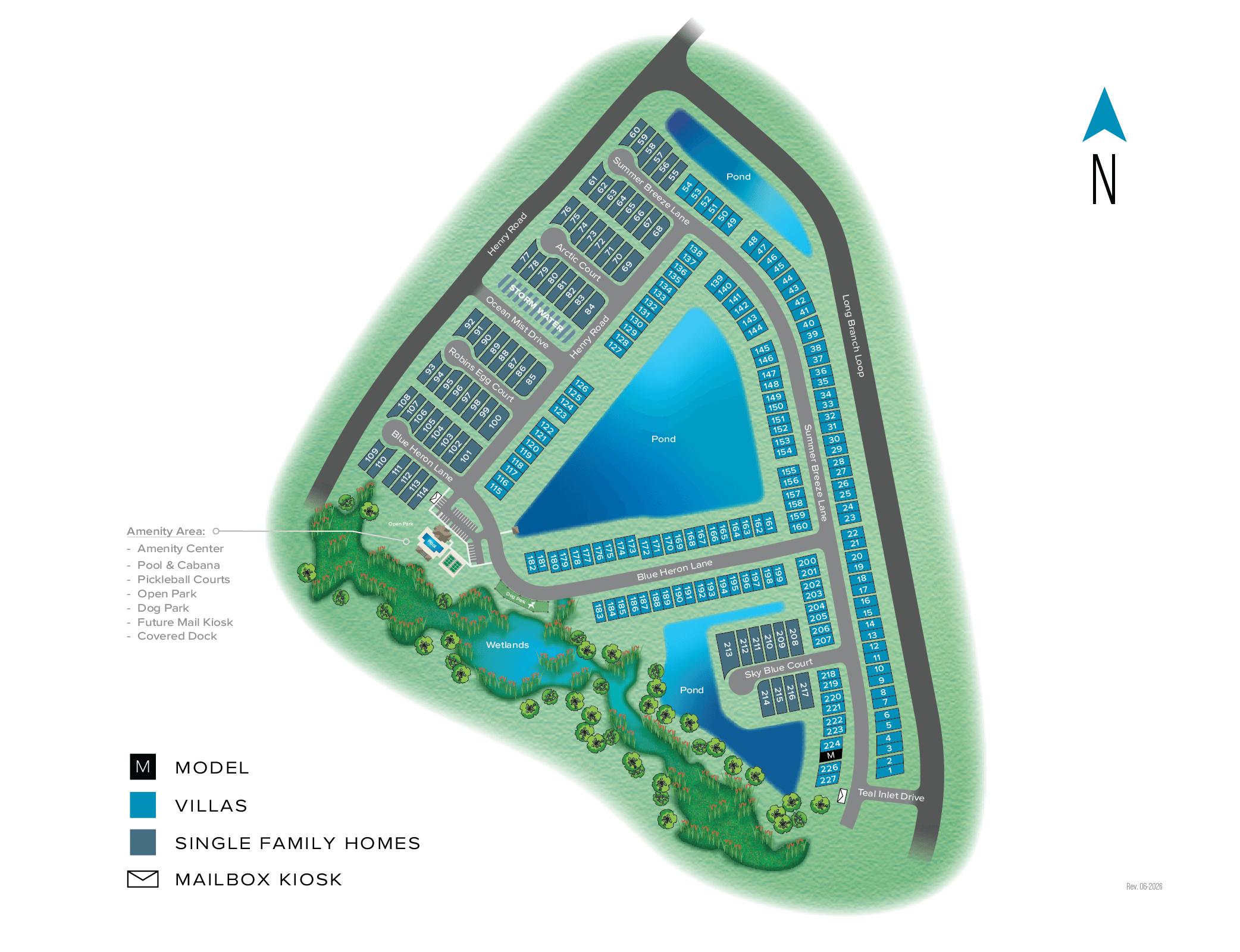Indigo at the Preserve community map