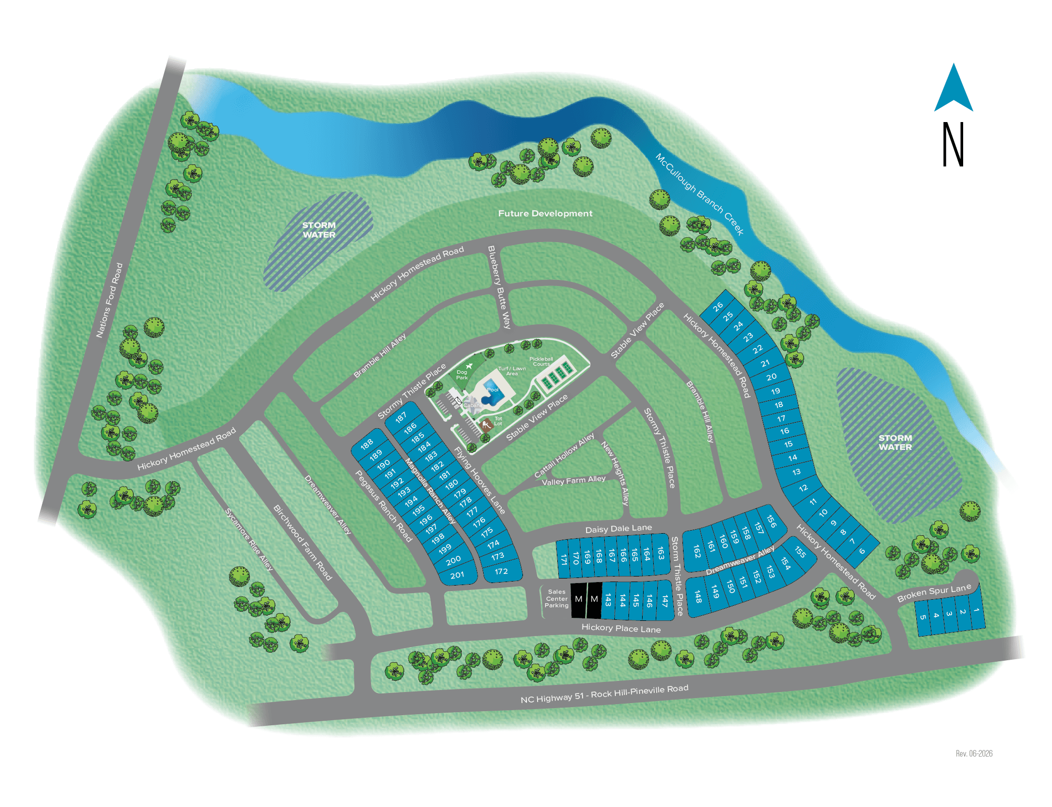 Miller Farm community map