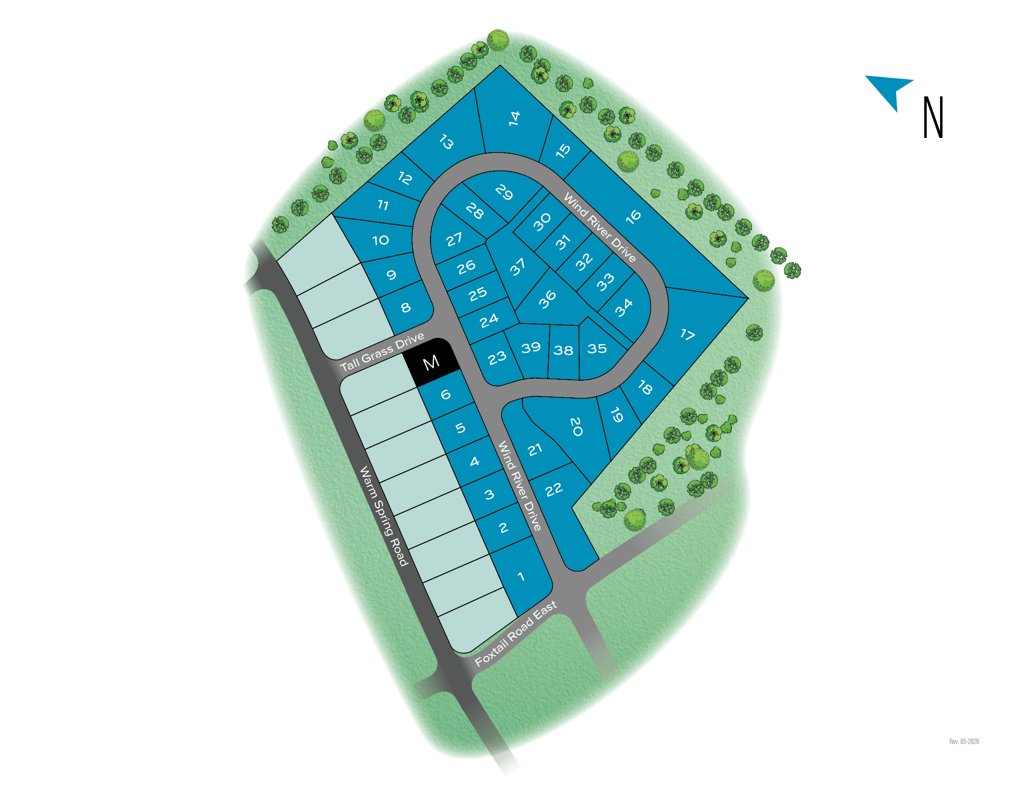 Spring View Farms Single Family Homes community map
