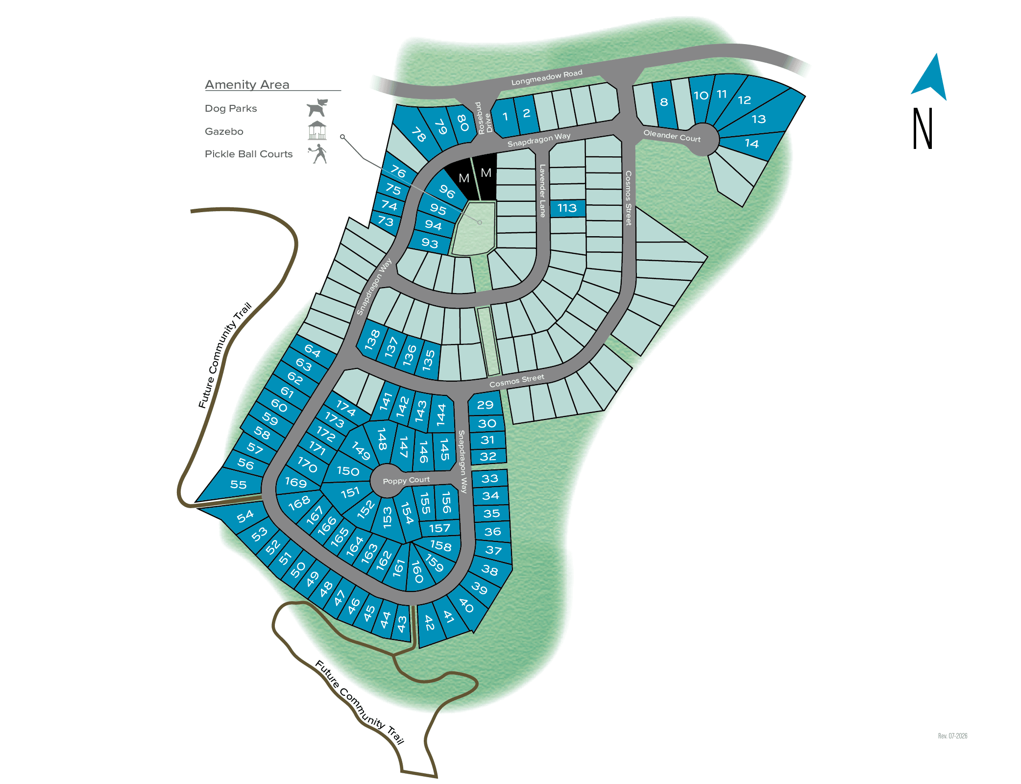 Rosehill Manor Villas community map