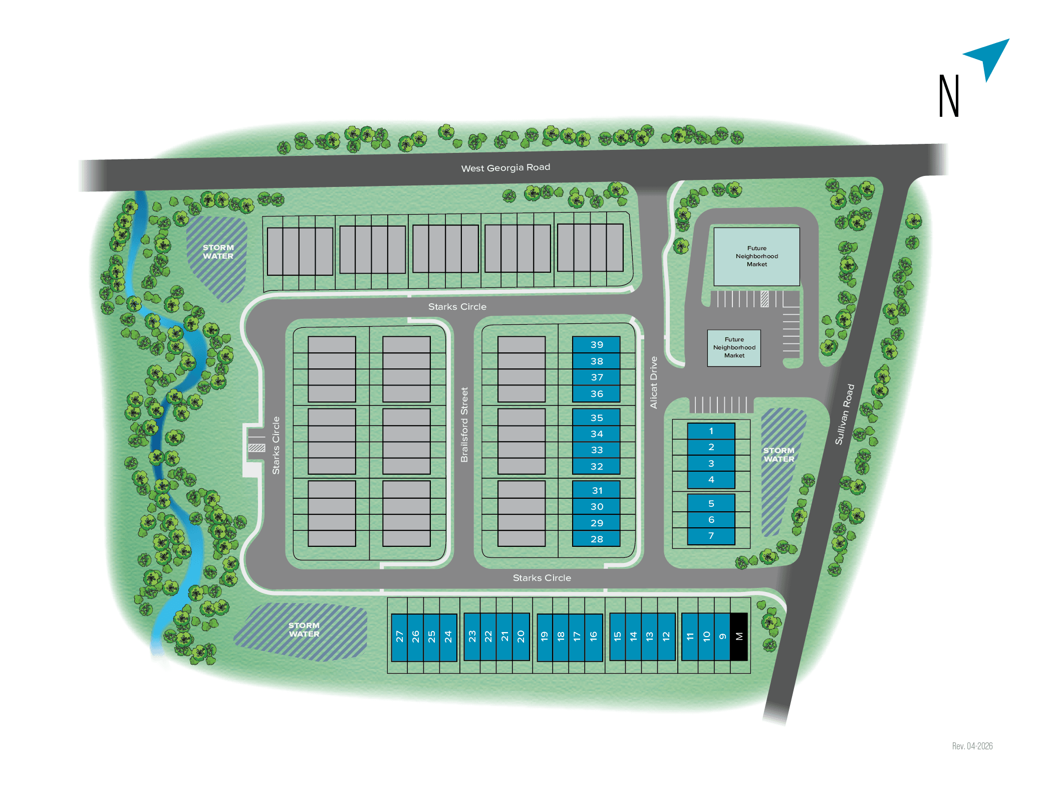 Anna's Pointe community map