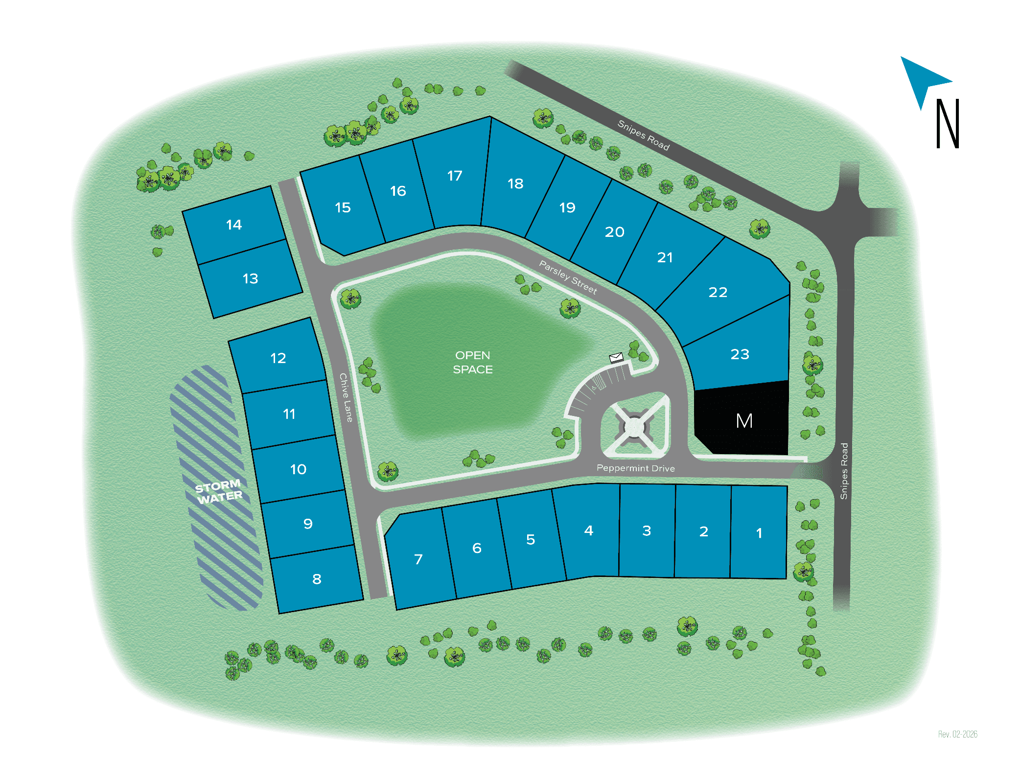 Rosemary Grove community map