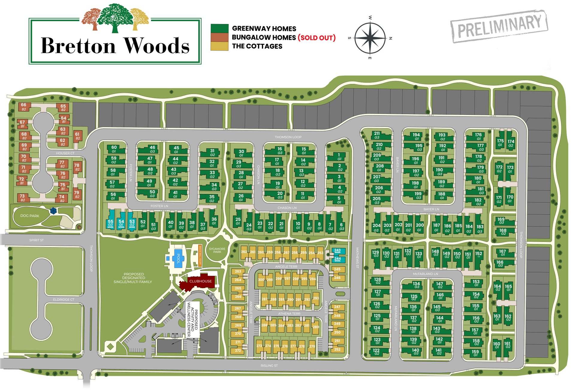 Bretton Woods community map