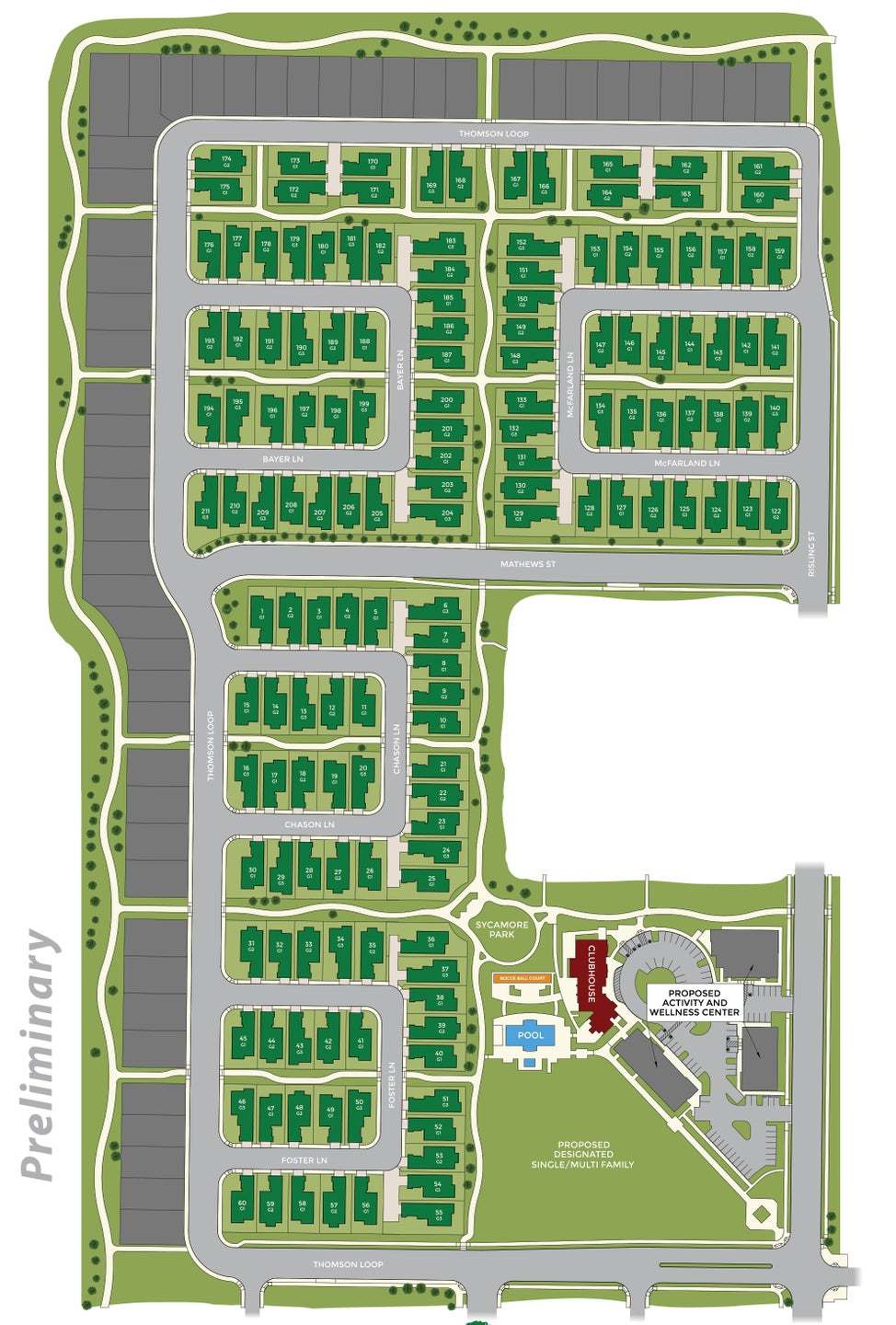 Greenway at Bretton Woods community map