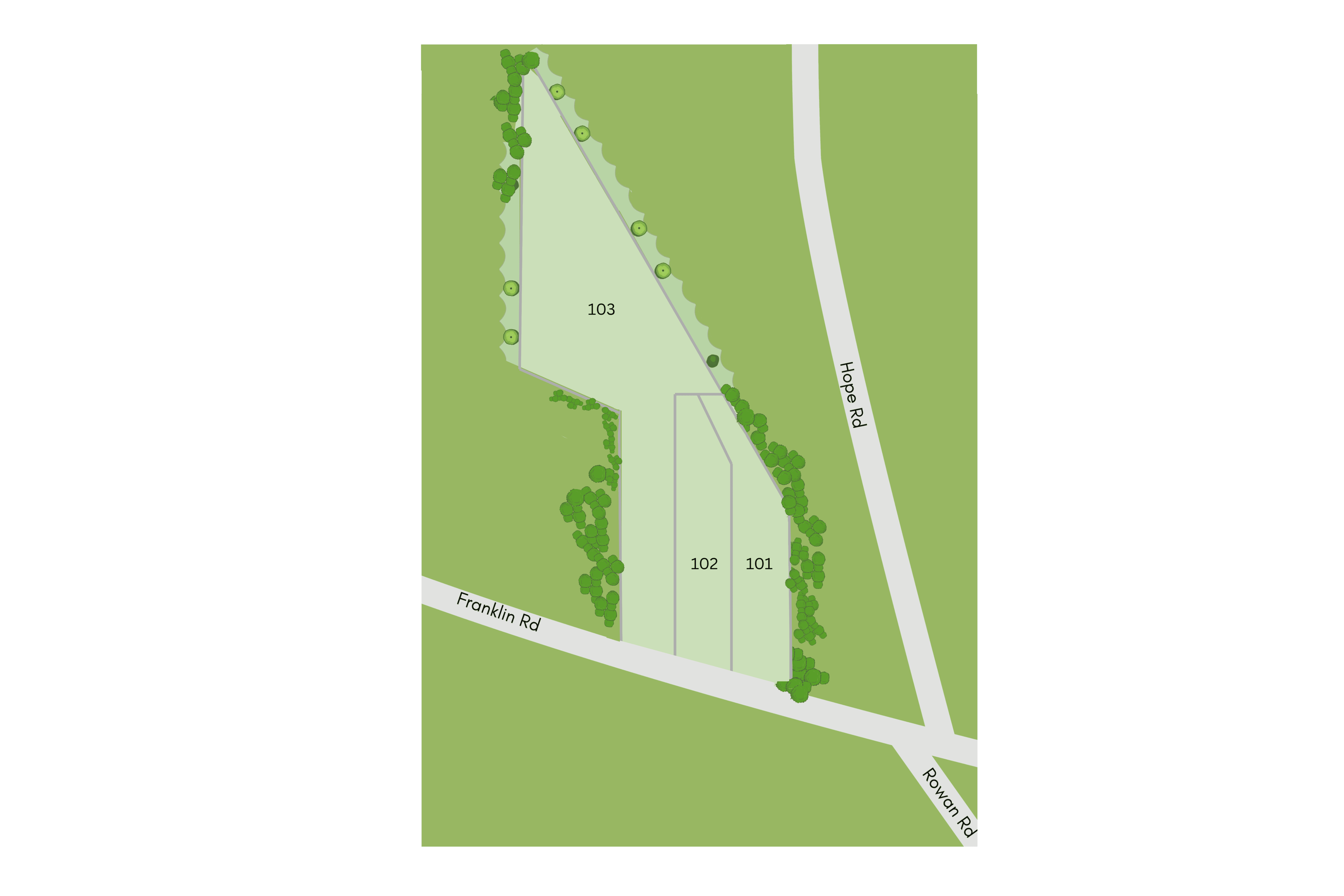 Franklin Hollow community map