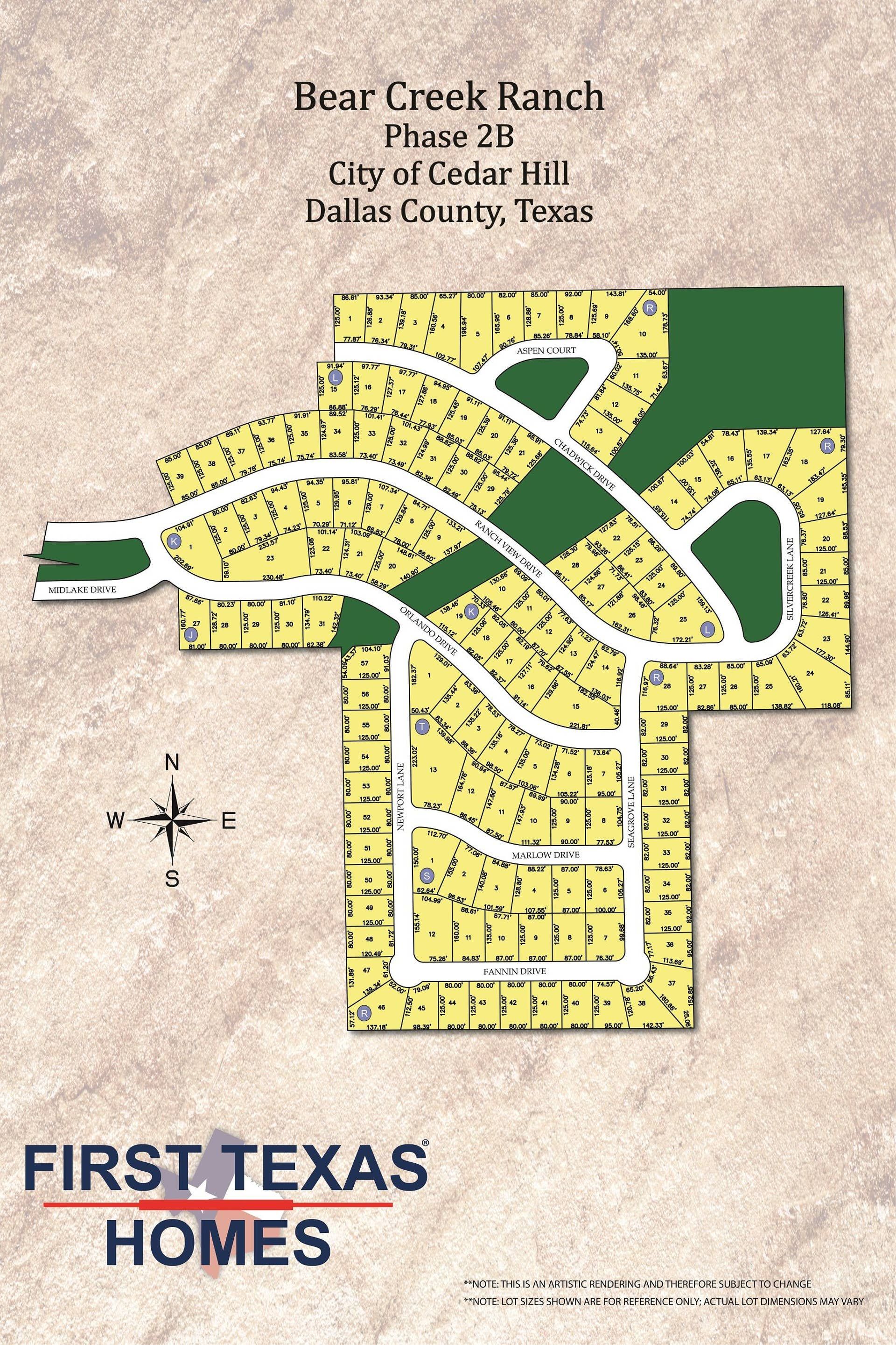 Bear Creek community map