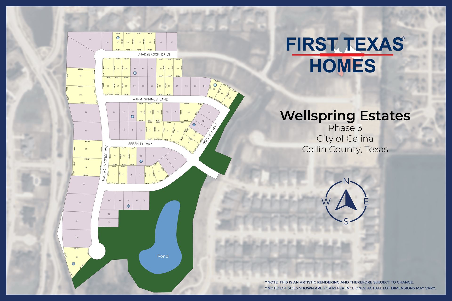 Wellspring Estates community map