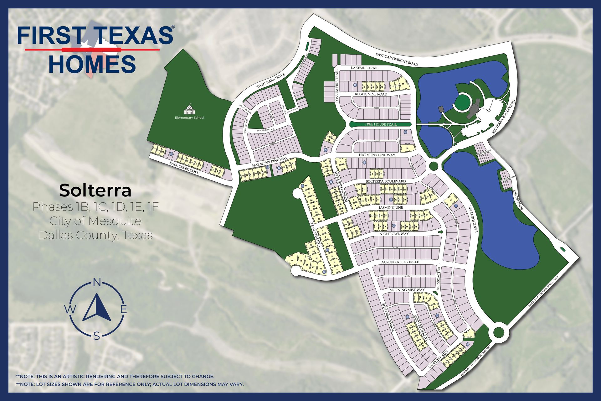 Solterra community map