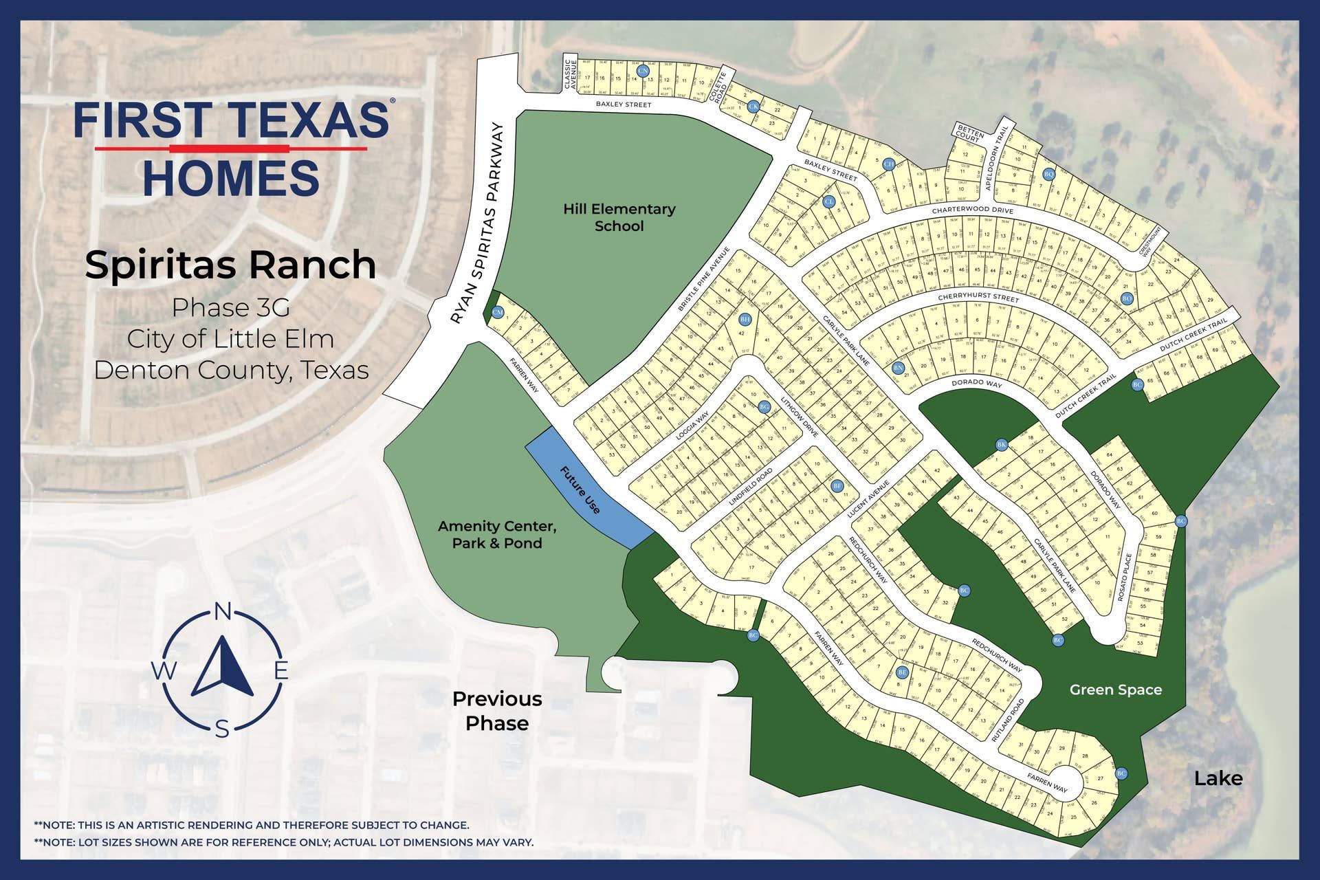 Spiritas Ranch community map