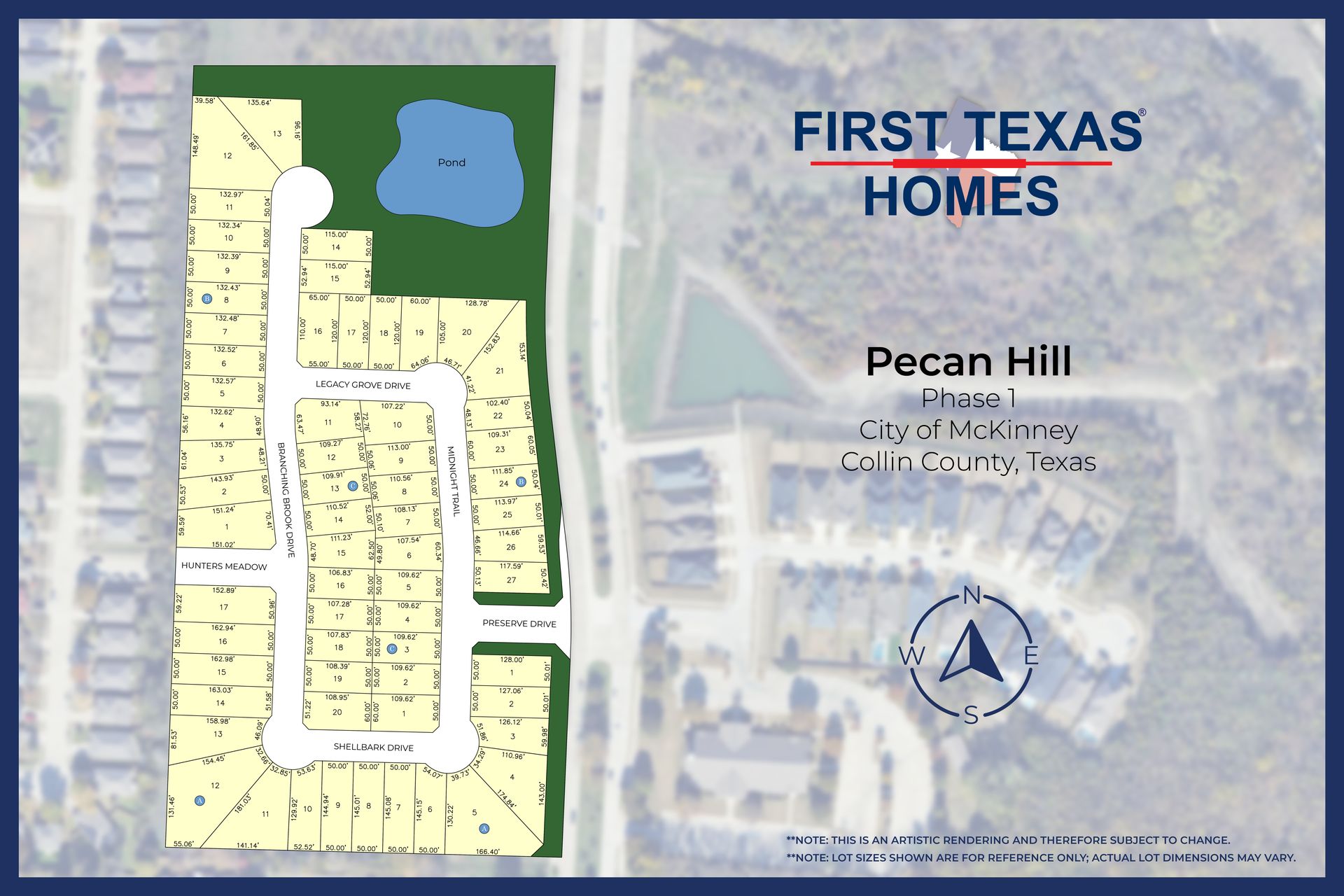 Pecan Hill community map