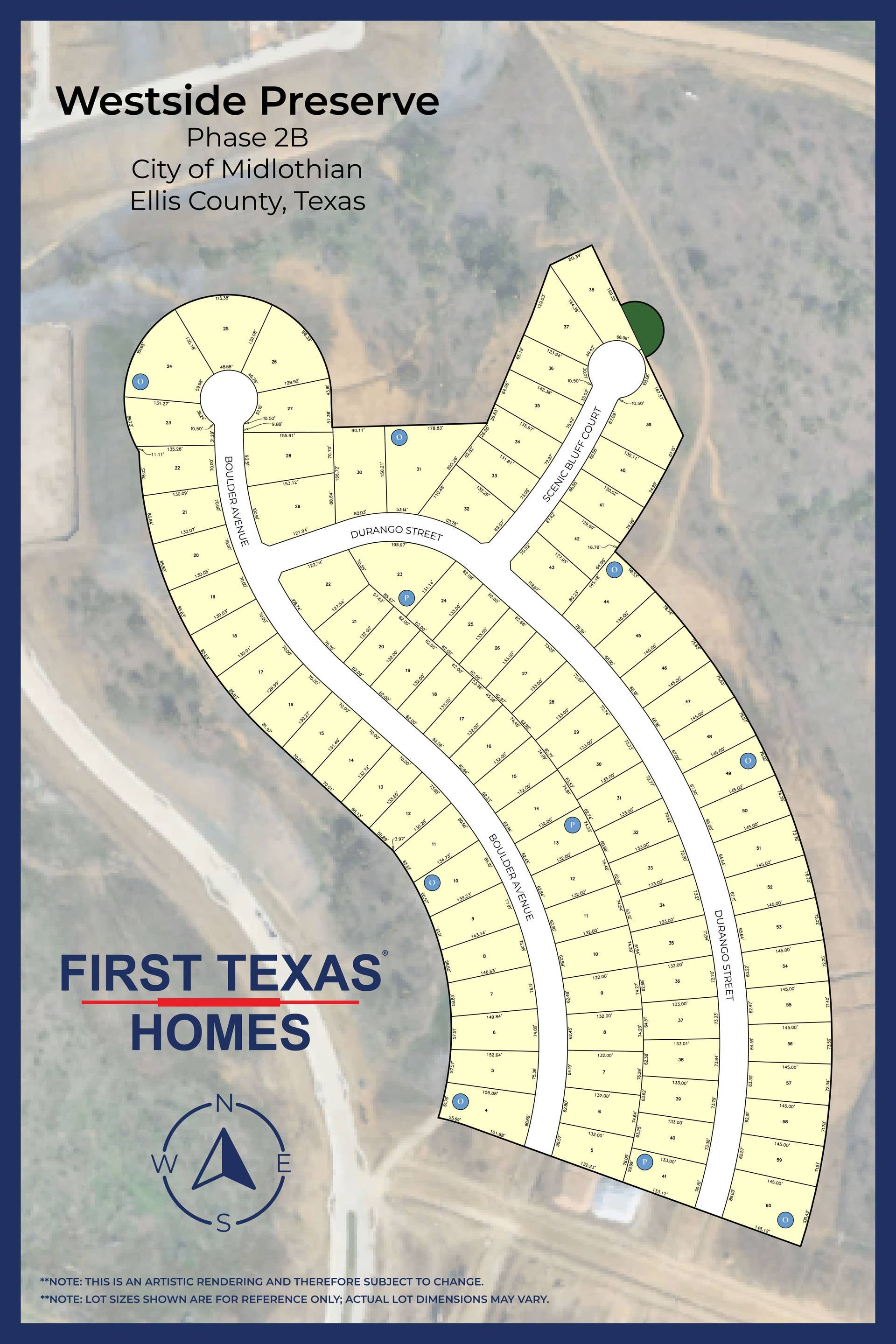 Westside Preserve community map