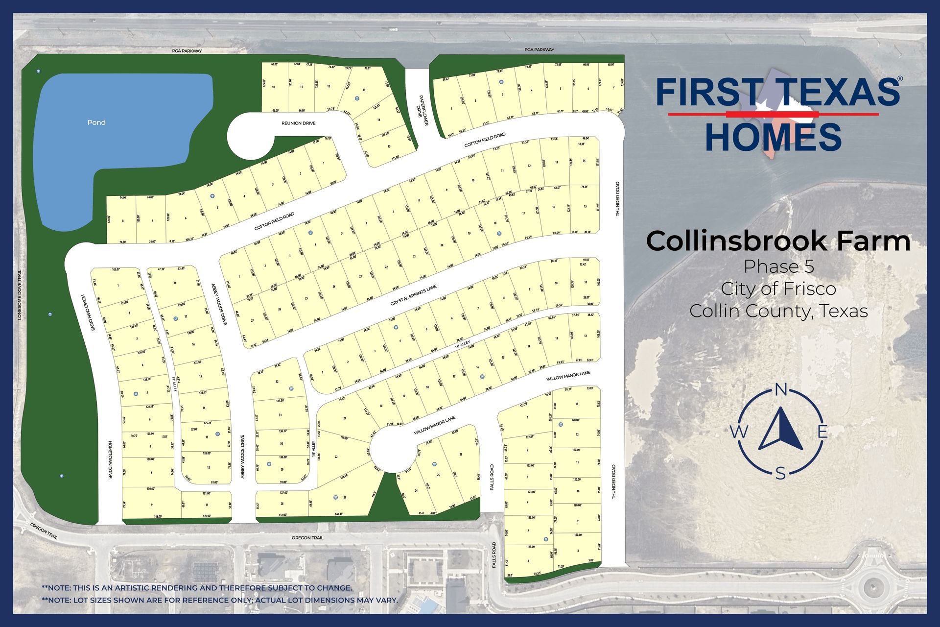 Collinsbrook Farm community map