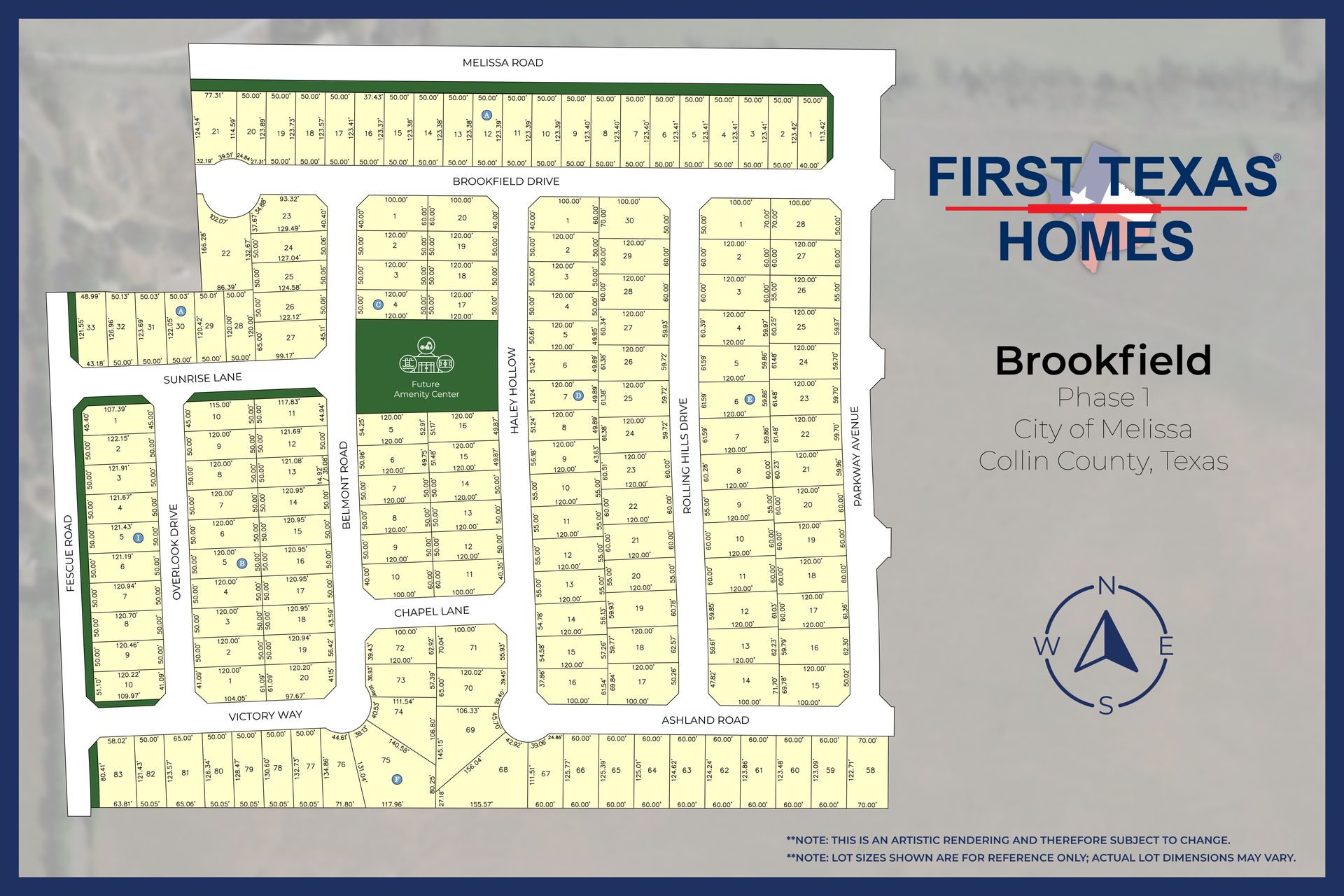 Brookfield community map