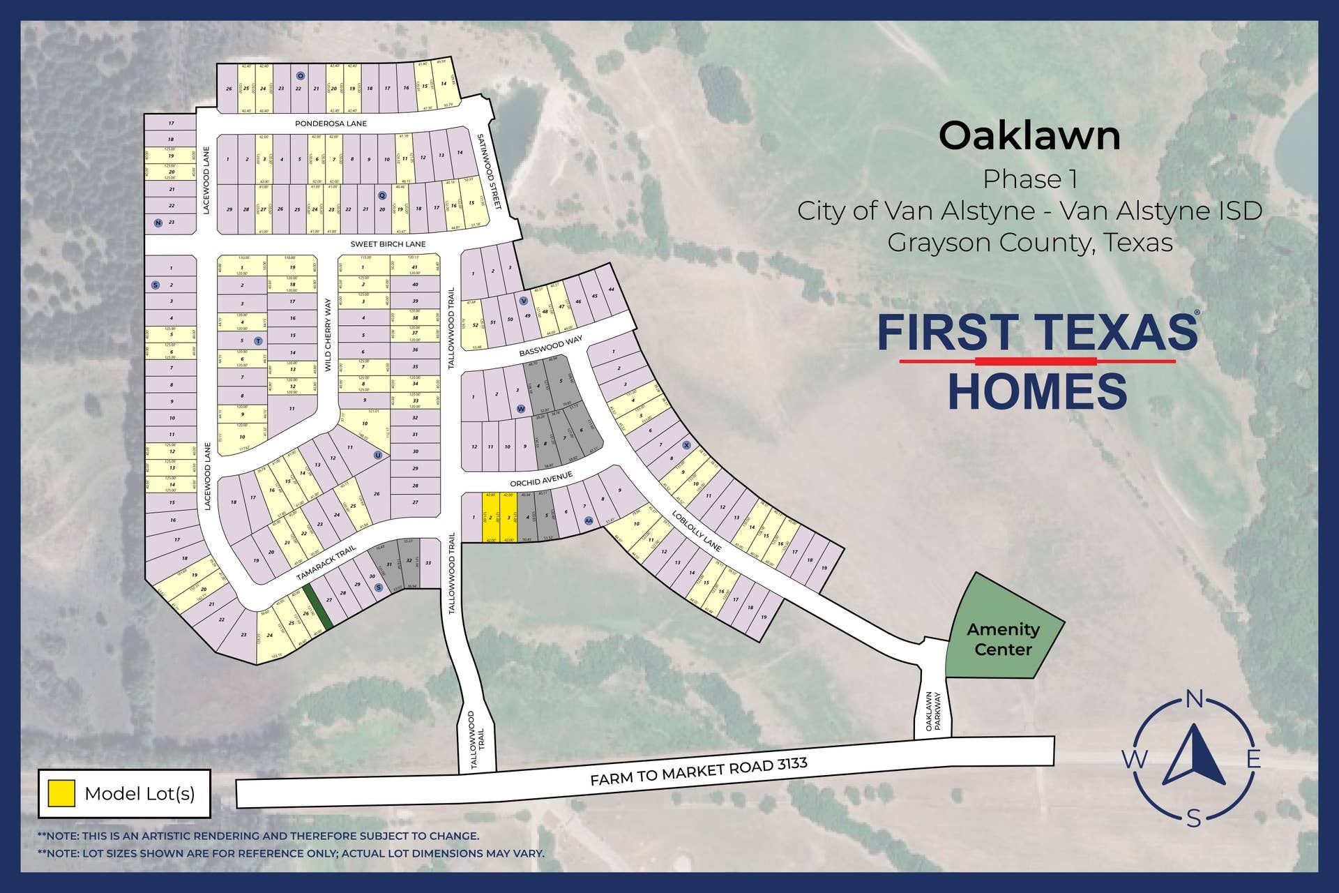 Oaklawn community map