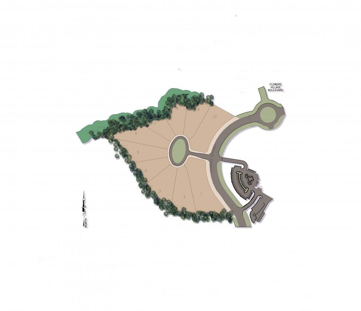 Watson at Flowers Plantation community map
