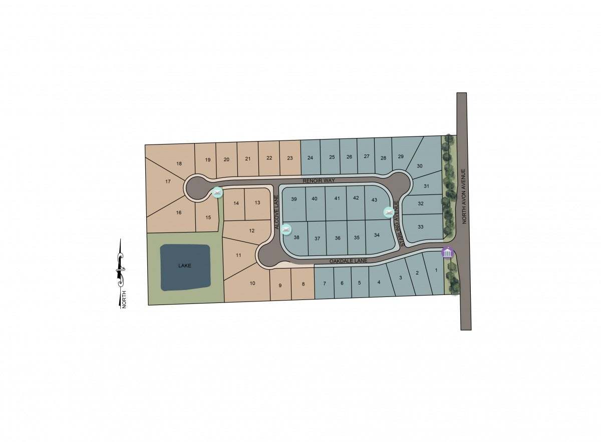 Manors at Avon community map