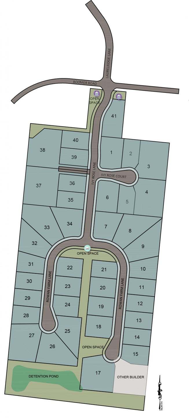 Ivy Rose community map