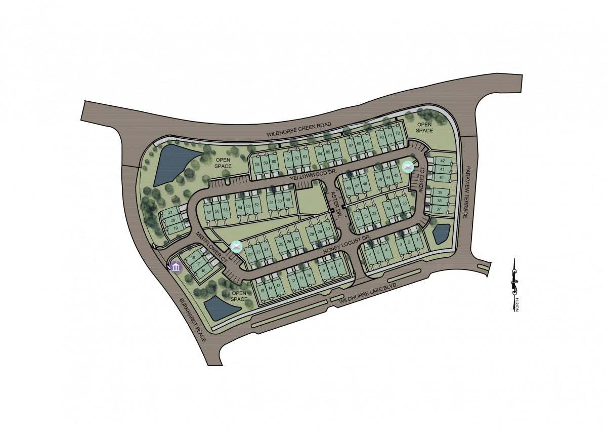 Wildhorse Village community map