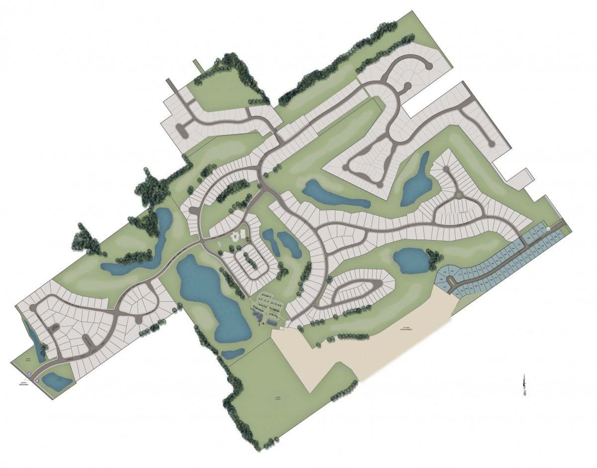 The Majors at Champions Pointe community map
