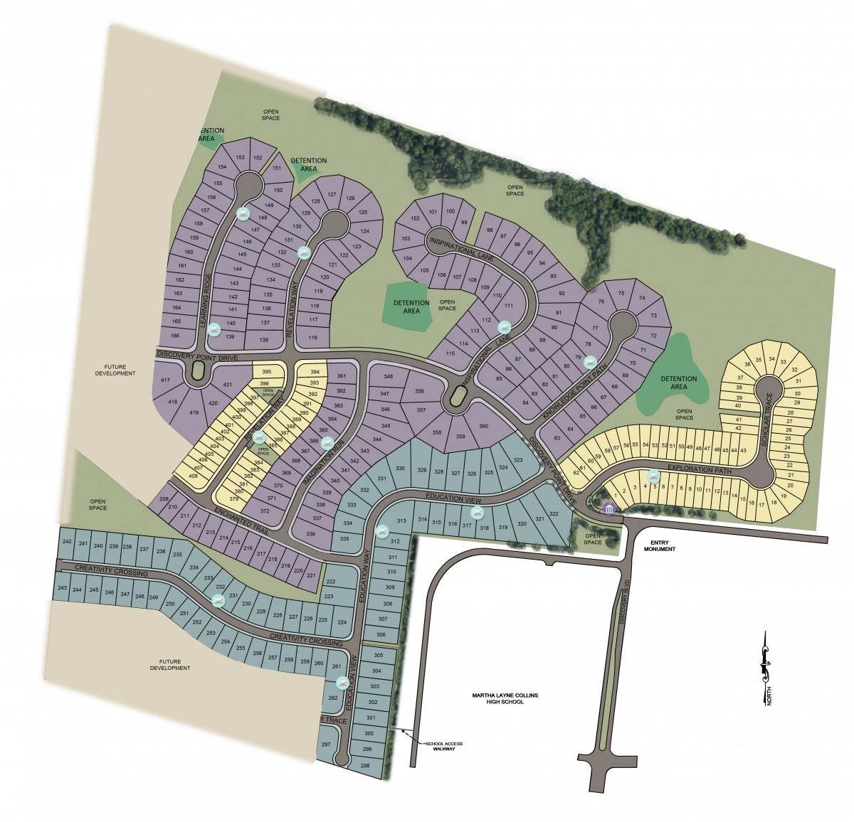 Discovery Point community map
