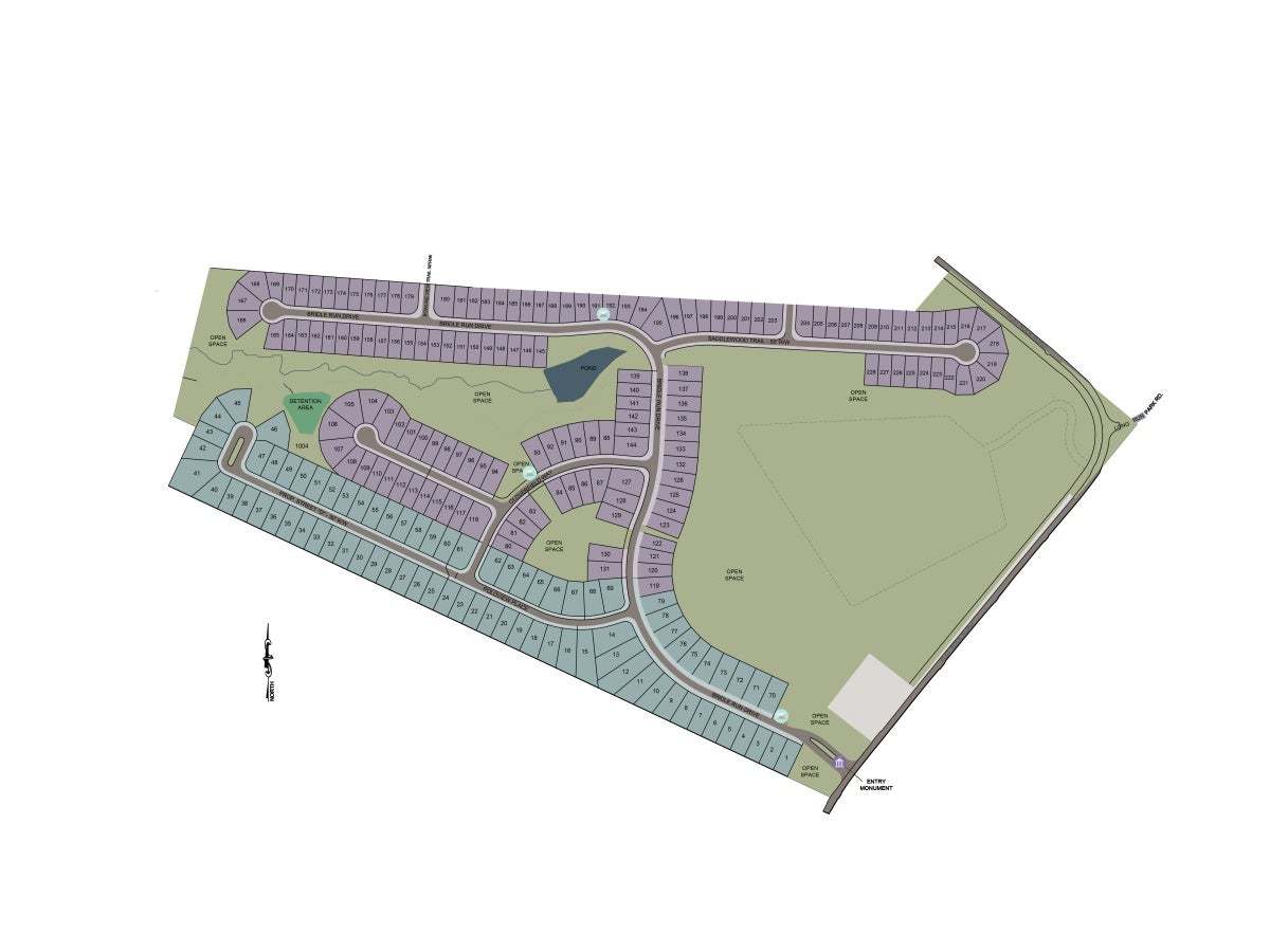 Bridle Run community map