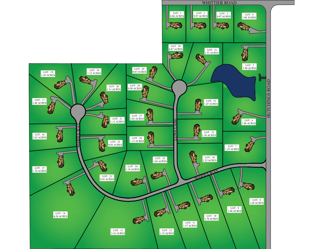 Granite Ridge community map